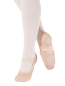 Preview: Profi-Ballettschläppchen BAE 11 - LEDER - geteilte Sohle