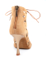 Preview: Damen Tanzschuhe PD804 NET Camel Nubuk - 7 cm Absatz - PortDance