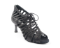 Preview: Damen Tanzschuhe PD812 Schwarz - 5 cm Absatz - PortDance