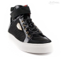 Preview: Dancesneaker PD HH 001 Lack / Nubuk mit Gummisohle - Portdance