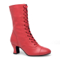 Preview: Tanzstiefel Betty rot - 2317 Rumpf