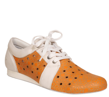 Damen Tanzschuhe LION beige-orange - Top Tanz - TT 4213