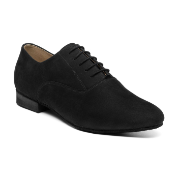 Herren Tanzschuhe MIGUEL Nubuk - Rumpf 2156 - schwarz