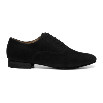 Herren Tanzschuhe MIGUEL Nubuk - Rumpf 2156 - schwarz