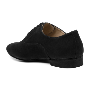 Herren Tanzschuhe MIGUEL Nubuk - Rumpf 2156 - schwarz