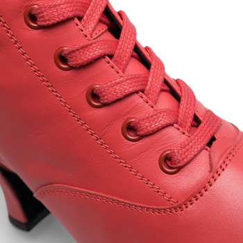 Tanzstiefel Betty rot - 2317 Rumpf