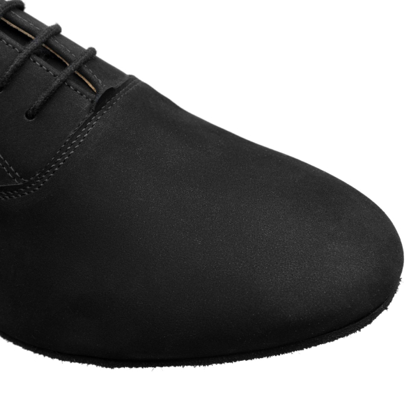 Herren Tanzschuhe MIGUEL Nubuk - Rumpf 2156 - schwarz