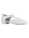 Griechische Sandale Rumpf 1312 - weiß Leder